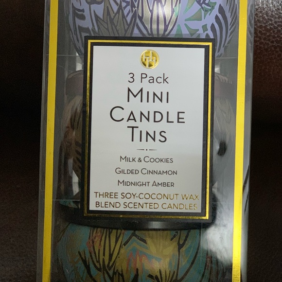 NEW Limited Edition 3 Pack Mini Candles Tins - Picture 6 of 10